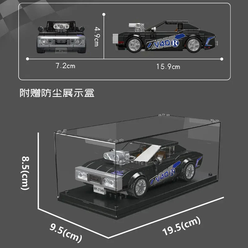 Mini V8 Muscle Coupe | 346pcs