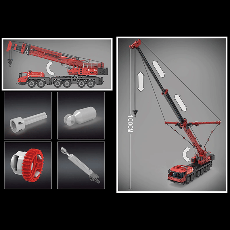 RC Mobile Crane Truck | 4460pcs