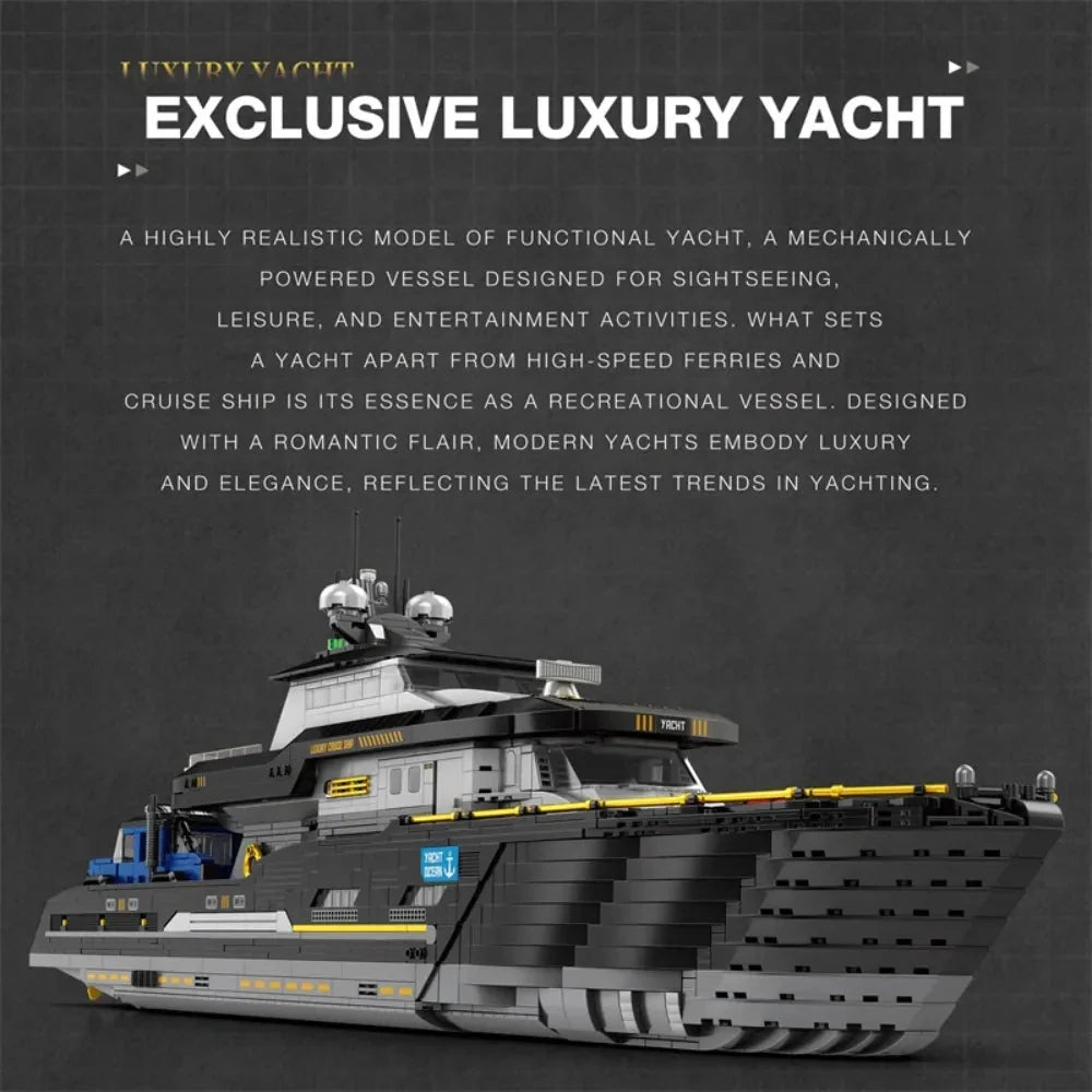 Modern Luxury Yacht | 4421pcs