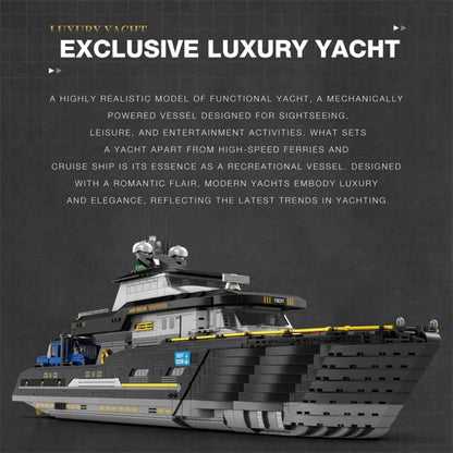 Modern Luxury Yacht | 4421pcs