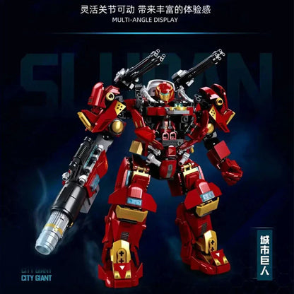 Monkey King Lonely Warrior Hulk Mecha Bricks Toy | 588pcs