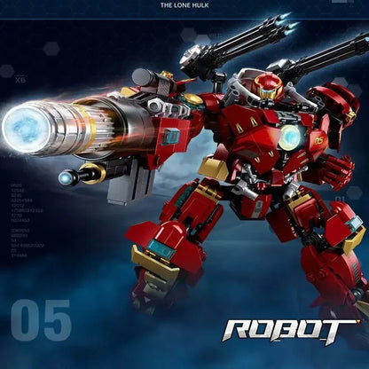 Monkey King Lonely Warrior Hulk Mecha Bricks Toy | 588pcs