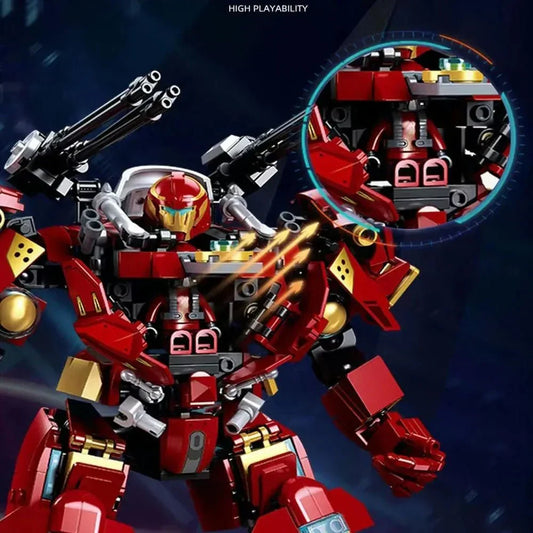 Monkey King Lonely Warrior Hulk Mecha Bricks Toy | 588pcs