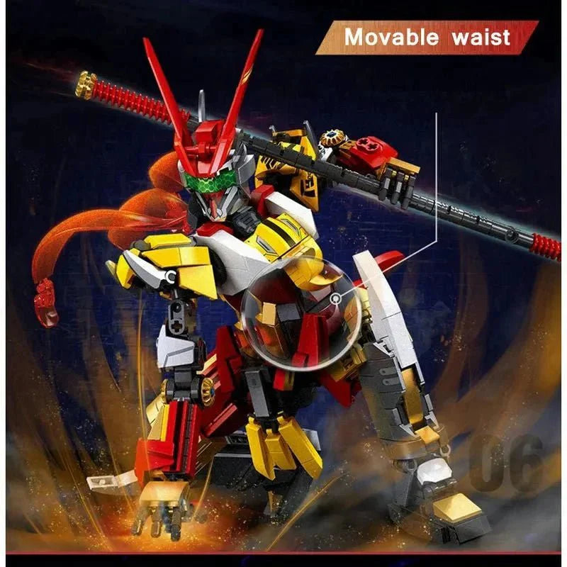 Monkey King Mecha Robot Cyber Wukong | 755pcs