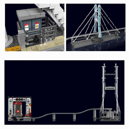 Motorised Monorail | 1487pcs