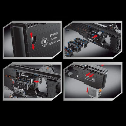 Motorized Burst Light Machine | 1408pcs