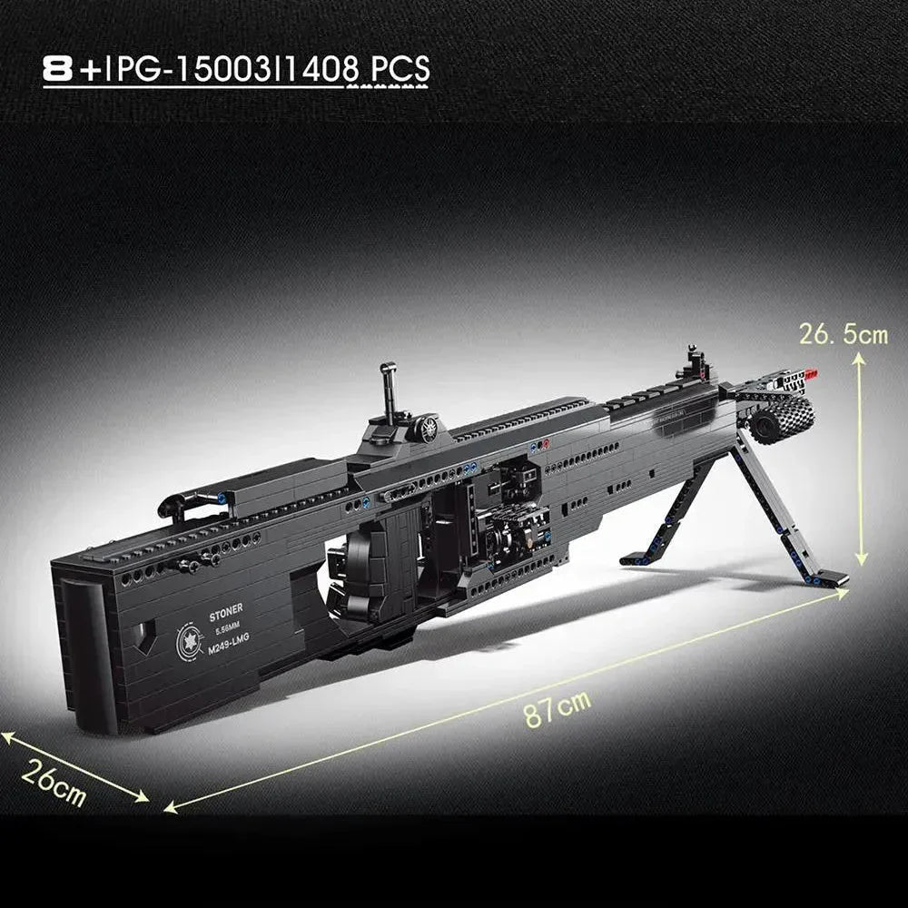 Motorized Burst Light Machine | 1408pcs