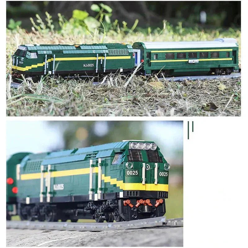 Motorized Diesel Locomotive | 2085pcs
