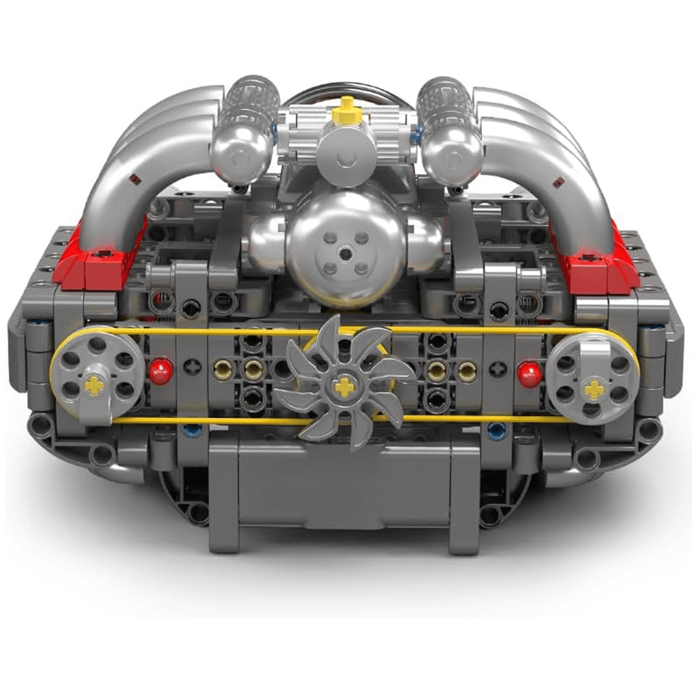 Motorized Flat-6 Boxer Engine | 608pcs