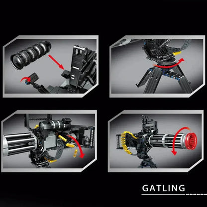Motorized Gatling Heavy Machine | 1935pcs
