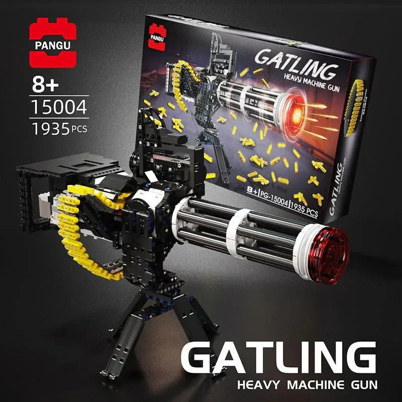 Motorized Gatling Heavy Machine | 1935pcs