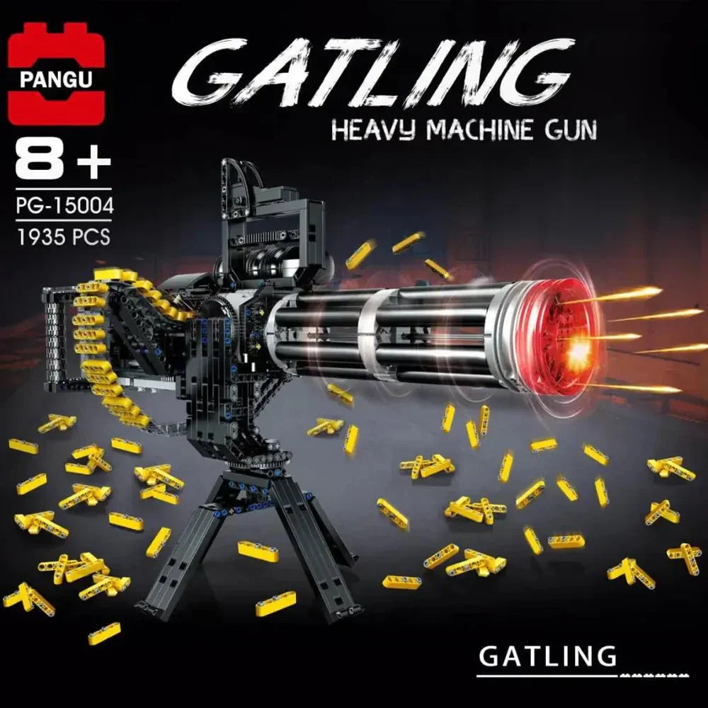 Motorized Gatling Heavy Machine | 1935pcs
