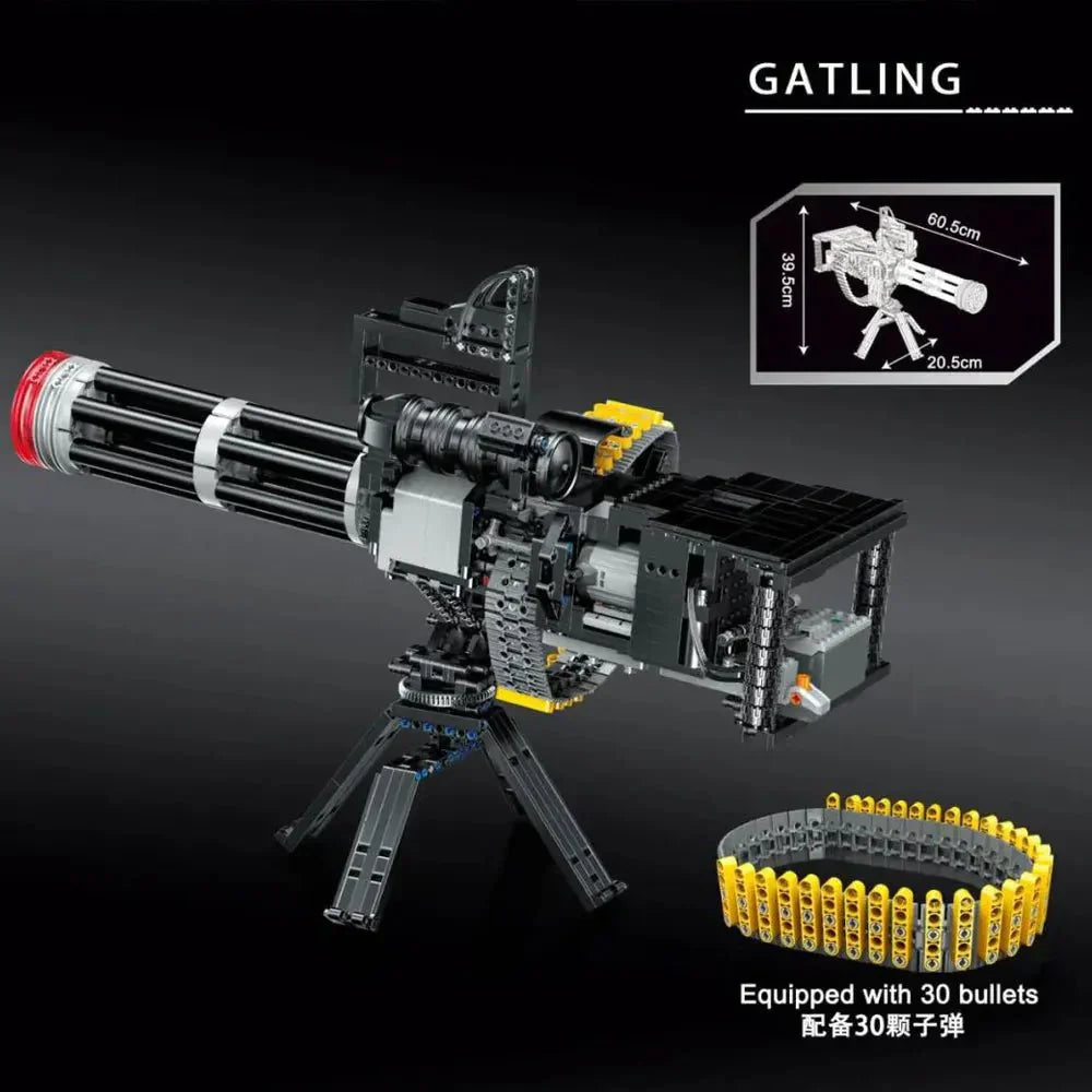 Motorized Gatling Heavy Machine | 1935pcs