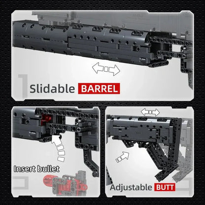 Motorized Grenade Launcher | 1333pcs