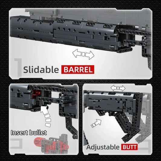 Motorized Grenade Launcher | 1333pcs