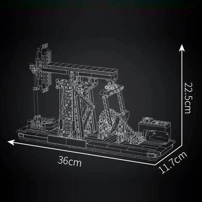 Motorized Oil Well Rig | 840pcs