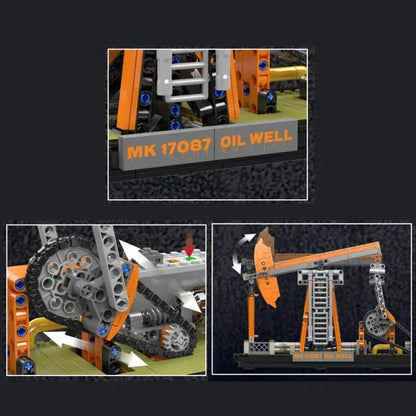 Motorized Oil Well Rig | 840pcs