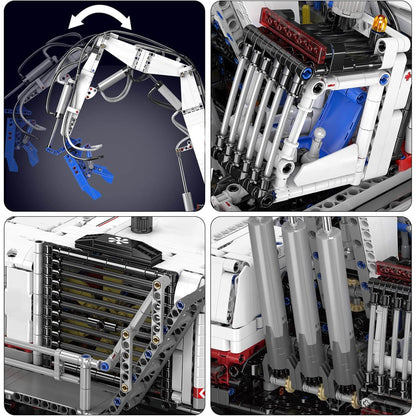 Motorized Pneumatic Claw Excavator | 4194pcs
