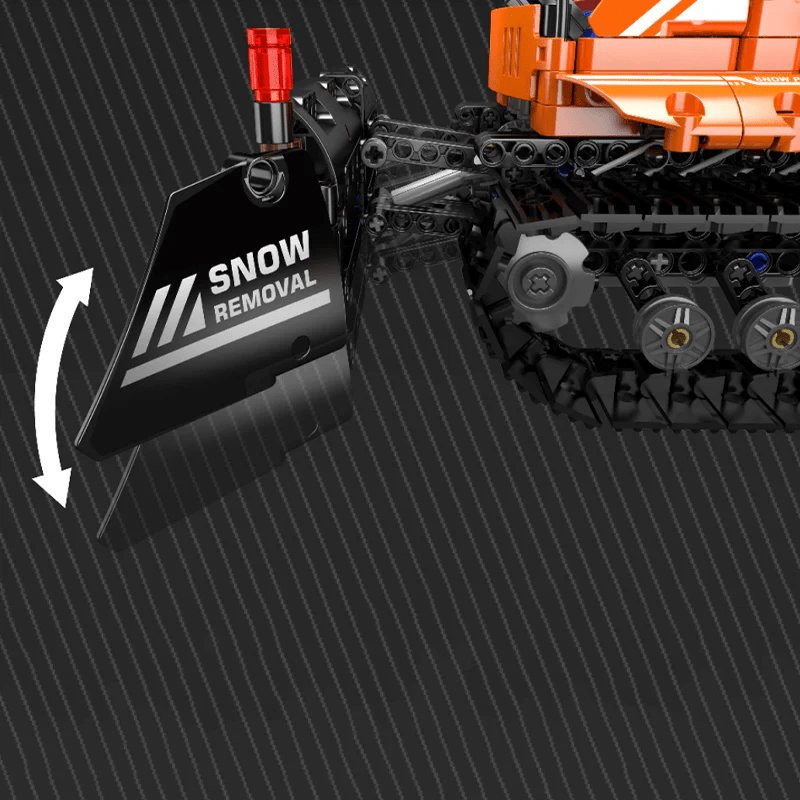 Motorized Snowplow Truck | 1240pcs