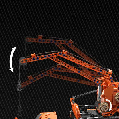 Motorized Snowplow Truck | 1240pcs