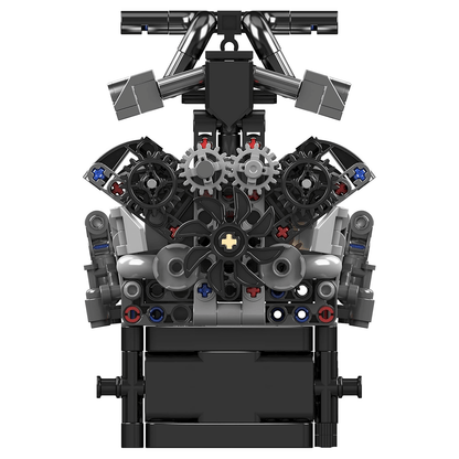 Motorized V12 Show Engine | 732pcs