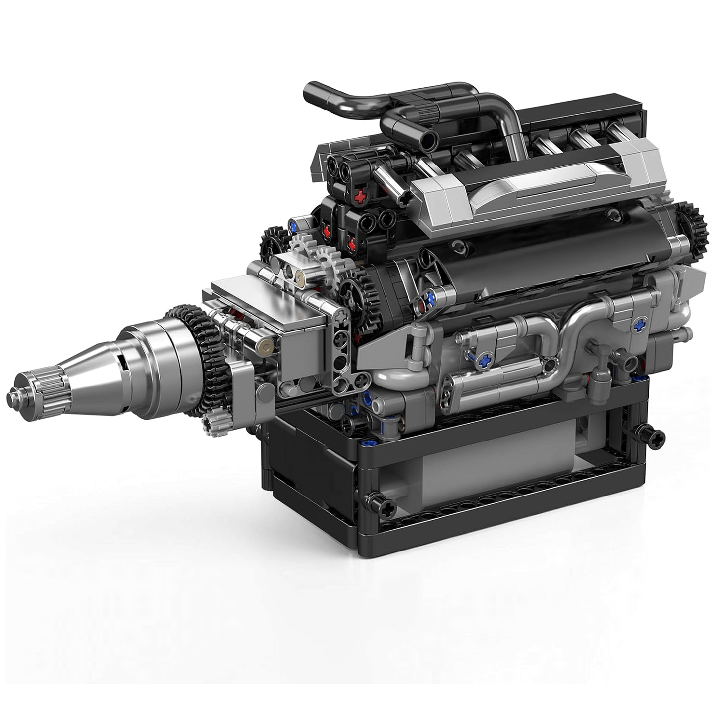 Motorized V12 Show Engine | 732pcs