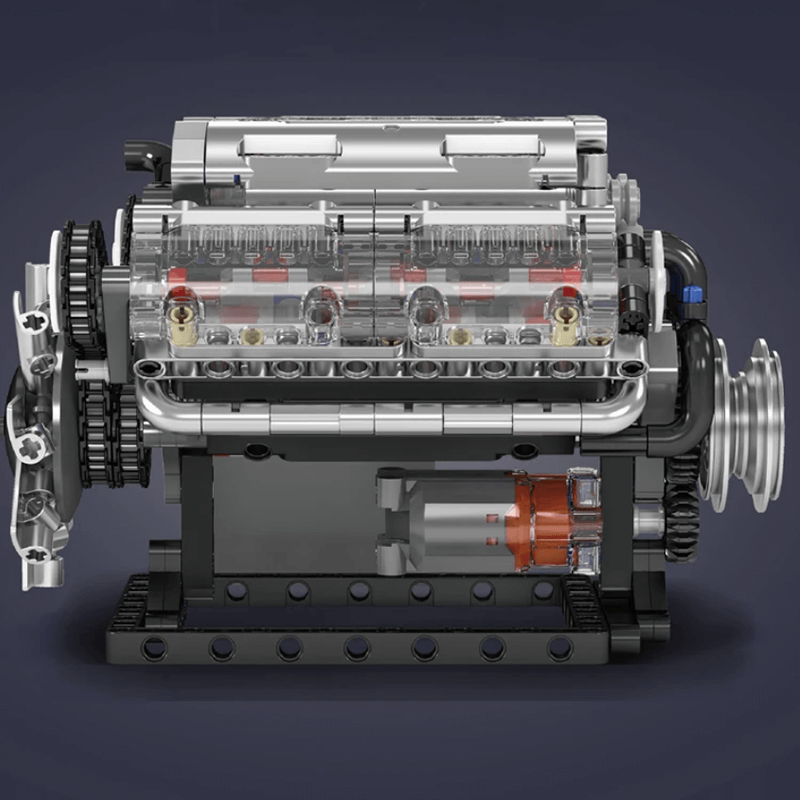 Motorized V8 Muscle Engine | 534pcs