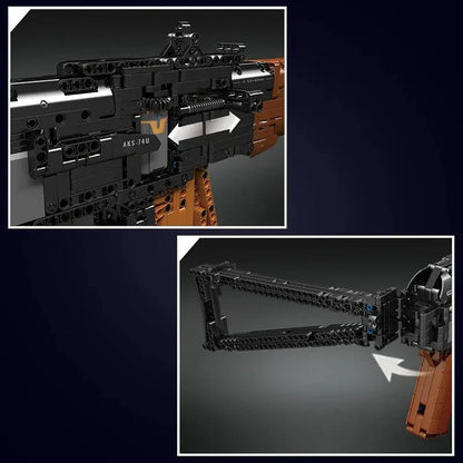 Motorized AK47 | 1418pcs
