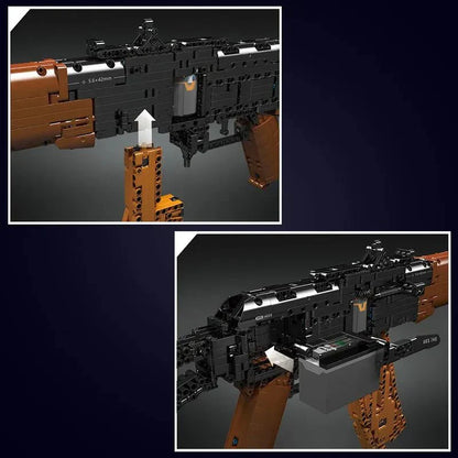 Motorized AK47 | 1418pcs