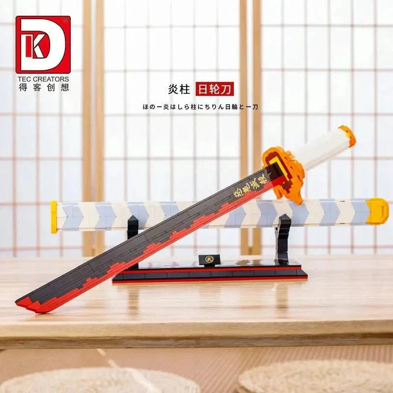 Movie Demon Slayer Nichirin Sword Bricks Toy | 790pcs