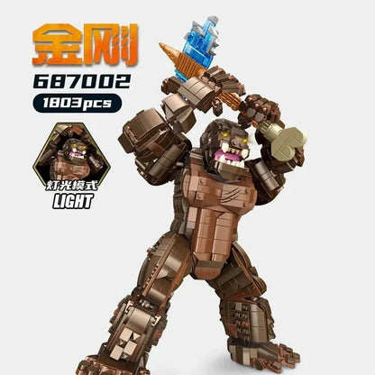 Movie Expert King Kong Bricks Toy | 1803pcs