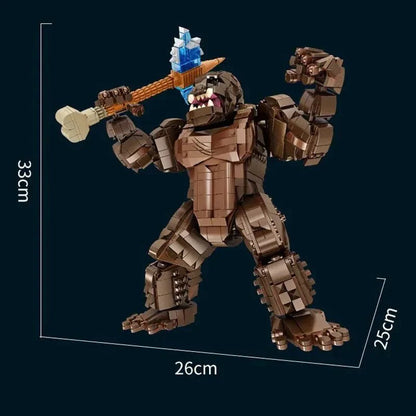 Movie Expert King Kong Bricks Toy | 1803pcs