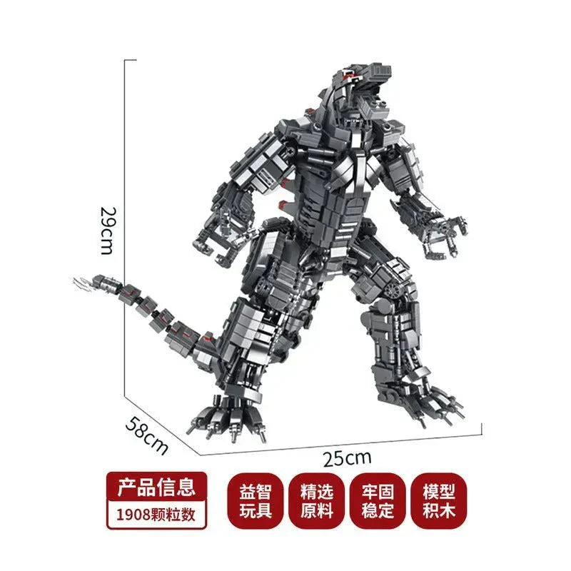 Movie Expert Mecha Godzilla Bricks Toy | 1903pcs