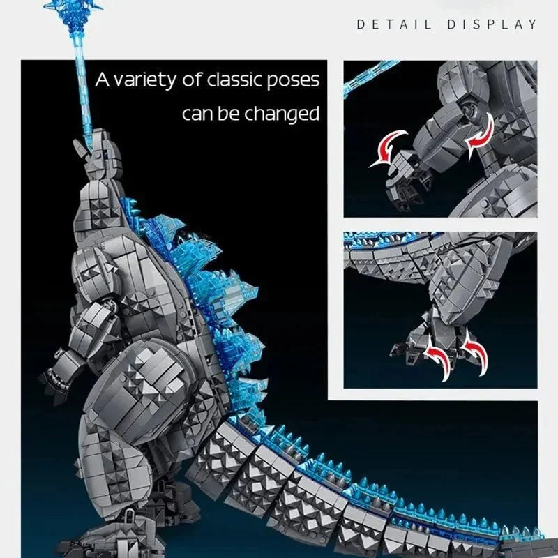 Movie Expert Monster Godzilla Bricks Toy | 2056pcs