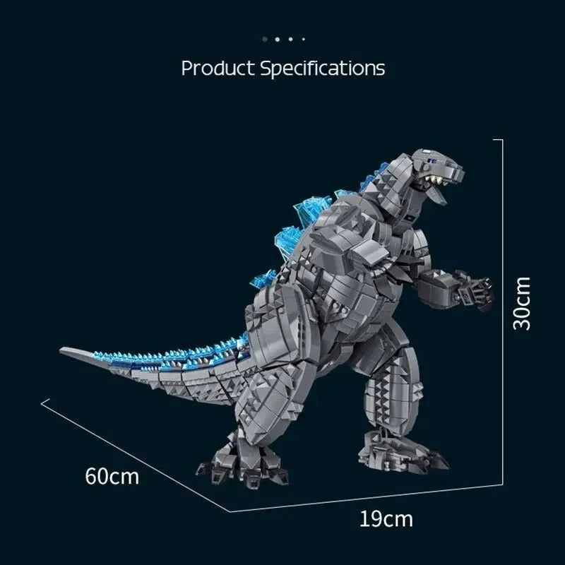 Movie Expert Monster Godzilla Bricks Toy | 2056pcs