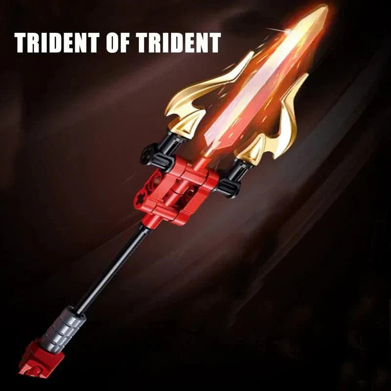Movie Halberd Athena Transforming Mecha Robot Bricks Toy | 511pcs