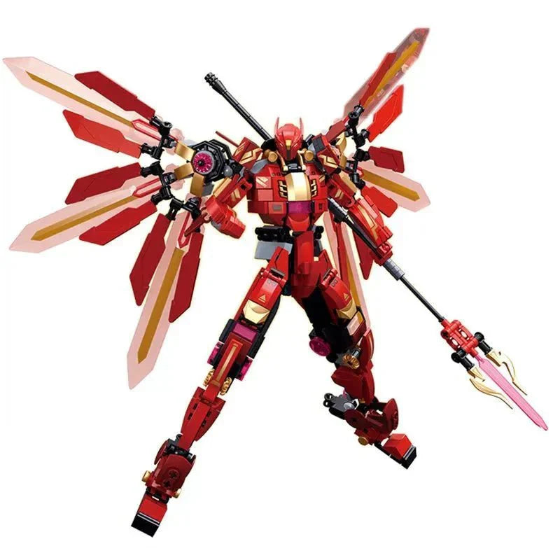 Movie Halberd Athena Transforming Mecha Robot Bricks Toy | 511pcs
