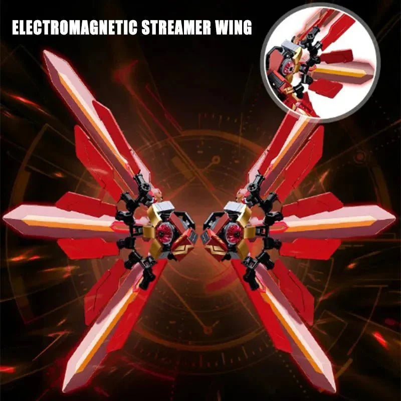 Movie Halberd Athena Transforming Mecha Robot Bricks Toy | 511pcs