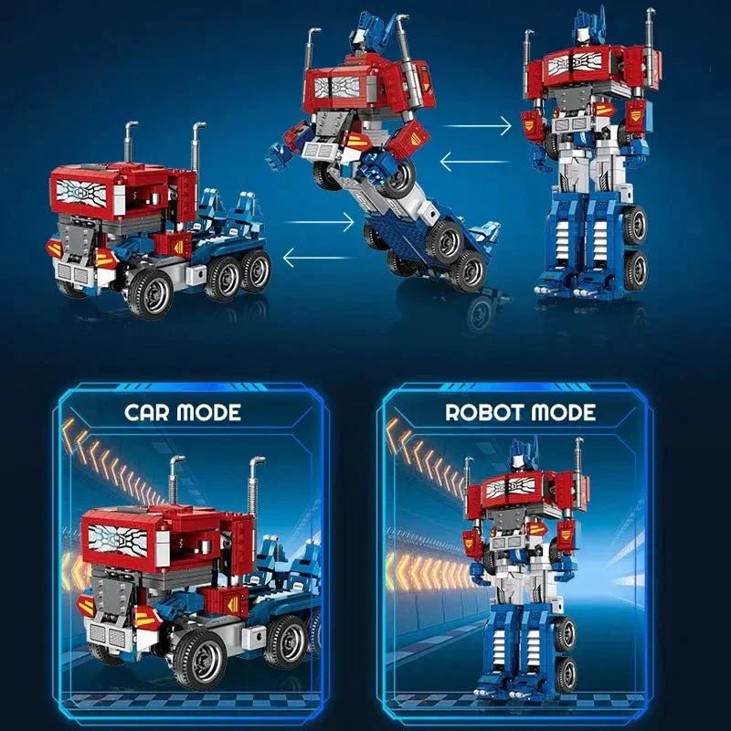 Movie Ideas Transform Optimus Prime Robot Bricks Toy | 928pcs