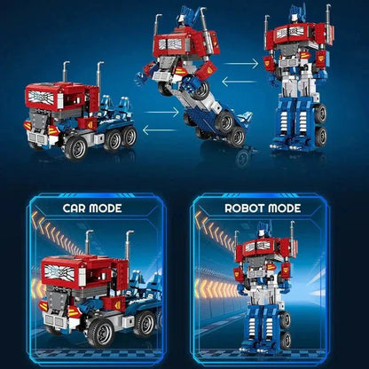 Movie Ideas Transform Optimus Prime Robot Bricks Toy | 928pcs