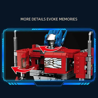Movie Ideas Transform Optimus Prime Robot Bricks Toy | 928pcs
