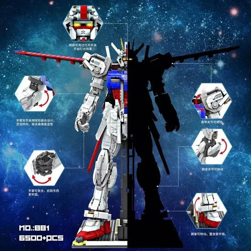 Movie Robot Warrior Mech Bricks Toy | 6500pcs