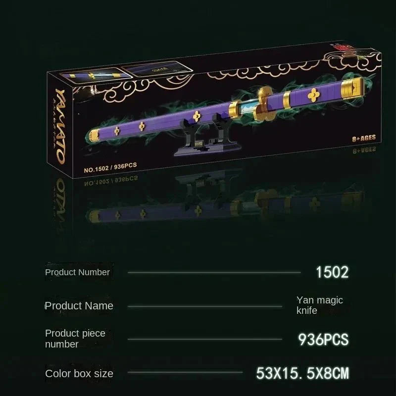 Movie YANMODAO Knife Sword | 936pcs