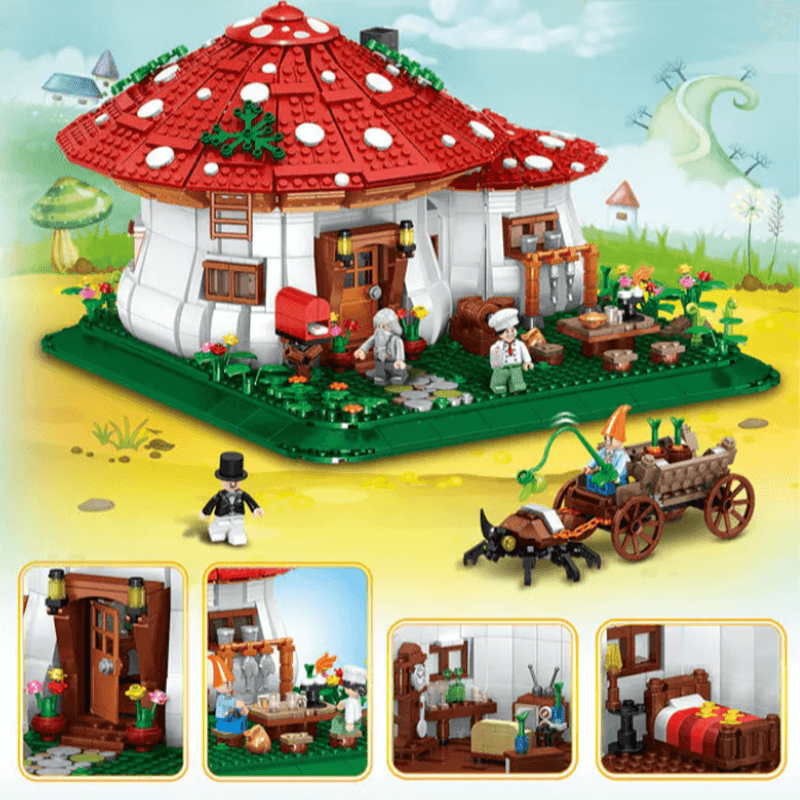 Mushroom House | 2232pcs