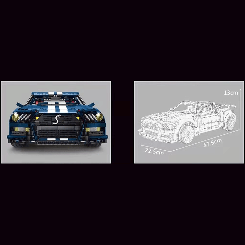 Supercharged Muscle Fastback | 2814pcs