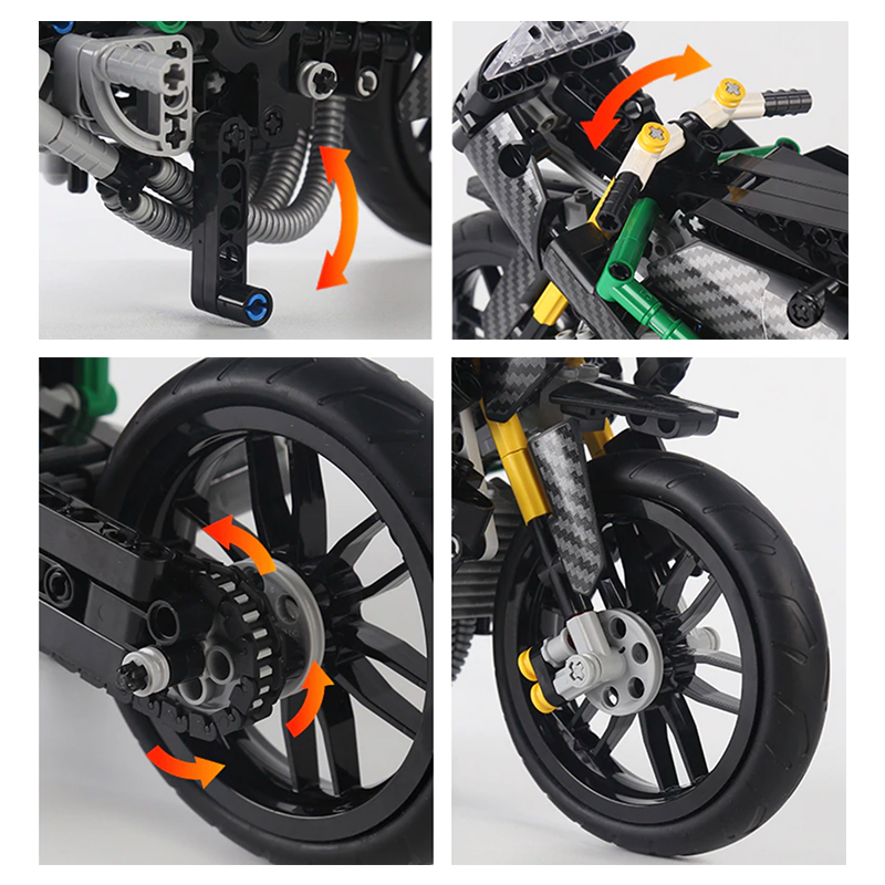 Carbon Performance Motorcycle | 639pcs