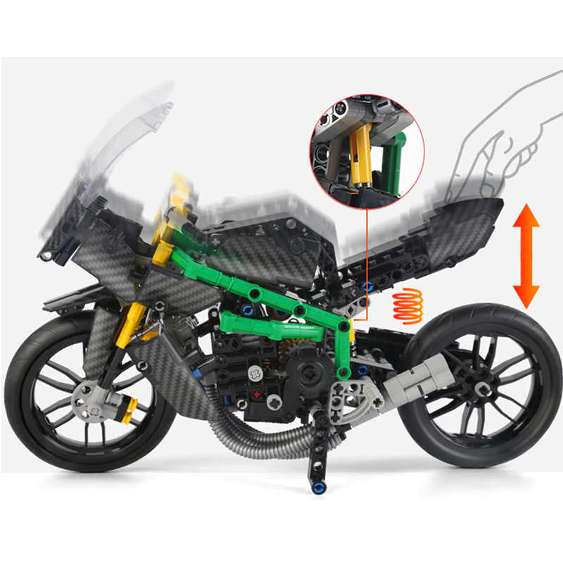 Carbon Performance Motorcycle | 639pcs