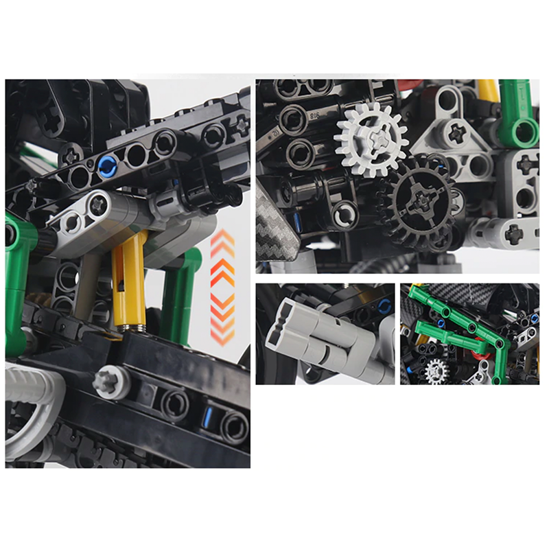 Carbon Performance Motorcycle | 639pcs