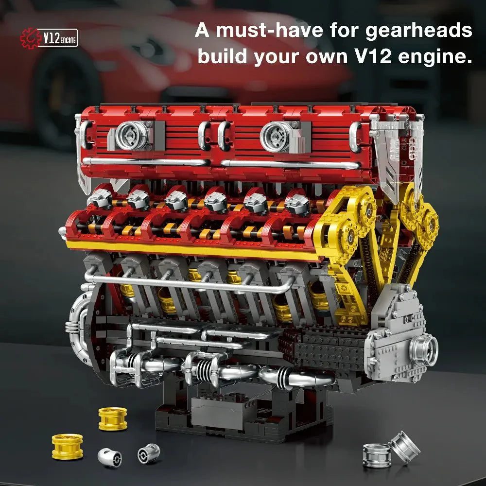 Naturally Aspired V12 Engine | 4719pcs
