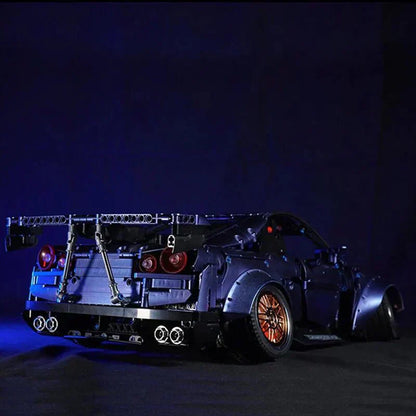 Stanced R35 GTR Godzilla Twin-Turbo | 2389pcs